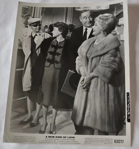 Publicity Photo "A New Kind of Love" 8X10 1963 Joanne Woodard Eva Gabor Tobias - Picture 1 of 1