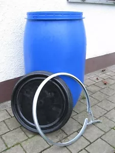 Regentonne Futtertonne Wassertonne Maischefass Weithalsfass Fass 120 ltr. - Bild 1 von 1