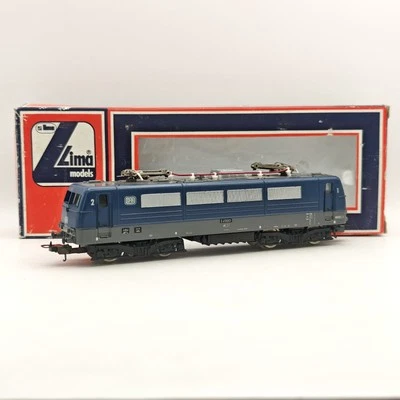 Lima H0 Locomotore Elettrico E410001 DB 8032 L, luci, pantografi metallo - Immagine 1 di 4