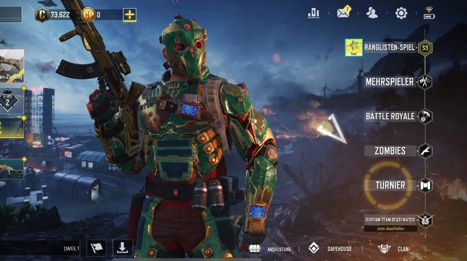 Call Of Duty Mobile ACC LV 214 für Sammler / viele seltene Skins aus S1 - Bild 1 von 1