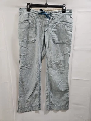 North Face Mujer Talla 10 Gris Lino Cordón Senderismo Camping Foto 1 de 4