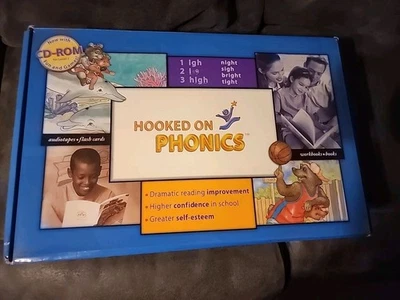 Kit de aprendizaje de fonética enganchado 2002 nivel 1 2 3 4 5 parece completo Foto 1 de 4