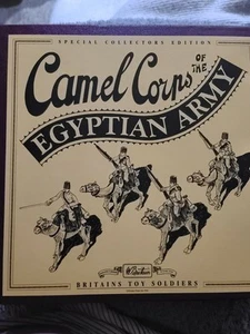 W. Britain Camel Corps Of Egyptian Army Set 8872 NIB W/Sleeve + FREE Toy camel. - Picture 1 of 16