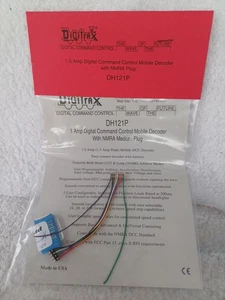 Digitrax DH121P HO Scale 1.5 Amp Digital Command Control Mobile Decoder NEU - Bild 1 von 4