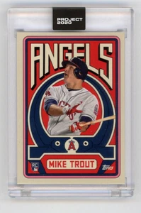 2020 Topps Project 2020 2011 Topps Update Mike Trout #187 - Picture 1 of 2