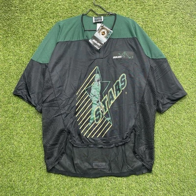 Vintage Eddie Bauer Dallas Stars Hockey Jersey Mens XL Green Sports 90s NWT - Image 1 of 4