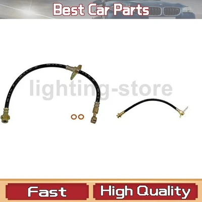 2 mangueras de freno traseras línea de freno para Nissan Altima 2,4 L 1997 1996 1995 1994 Foto 1 de 4