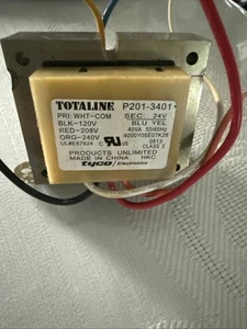 Transformador de control Totaline P201-3401 I Pri 40VAC Sec 24 VCA 0,06 kVA 60 V - Imagen 1 de 4