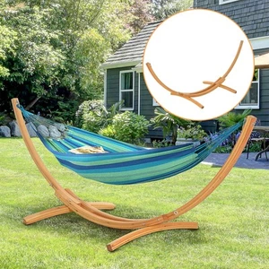 11' Wooden Hammock Stand Universal Fit Garden Picnic Camp Accessories - Picture 1 of 11