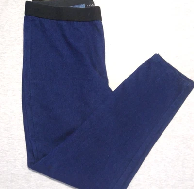 Talbots Soho Ankle Pant Size 10 Blue Comfort Stretch Pull On Women’s 28x25 - Image 1 of 4
