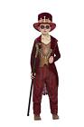 Smiffys Voodoo Witch Doctor Costume, Burgundy (Size S)