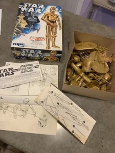 VINTAGE 1977 C-3PO MODEL KIT-10 IN W/Instructions - Picture 1 of 12