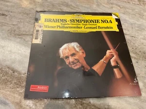 BRAHMS SYMPHONIE NO.4 LP LEONARD BERNSTEIN DEUTSCHE GRAMMOPHON 410 084-1 SEALED - Picture 1 of 2