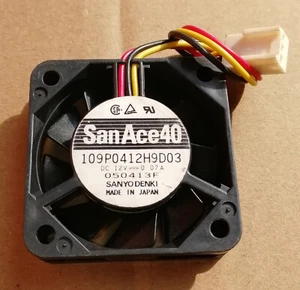 SANYO San Ace 4cm 4010 12V 0.07A 109P0412H9D03 Chassis Cooling Industrial Fan - Picture 1 of 4