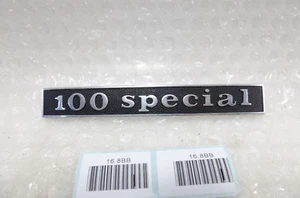 FIT FOR VESPA Smallframe 100 Special Rear Badge Emblem NOS - Picture 1 of 3