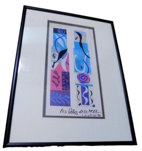 Vtg FAB Henri Matisse 1869-1954 Beasts Of The Sea 1950 Alison Mellon Bruce Fund - Picture 1 of 6