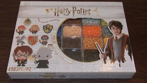 NIB Harry Potter Fused Bead Kit 4503 Multicolor Beads 19 Patterns By Perler - Picture 1 of 9