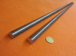 1018 Steel Rod, (.688") - 11/16" Dia x 3 Foot Length, 2 Pcs - Picture 1 of 15