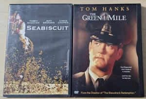 2 Pack DVD Set Seabiscuit/The Green Mile Used - Picture 1 of 2