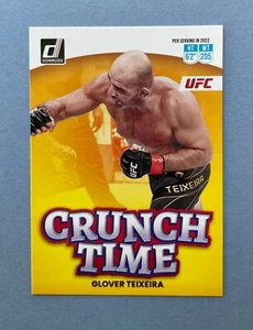 2023 Panini Donruss UFC Glover Teixeira Crunch Time #10 - Imagen 1 de 2