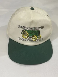 Vintage Ron Knox Studio's John Deere D Tractor Cap Multicolor One Size Fits All - Picture 1 of 8
