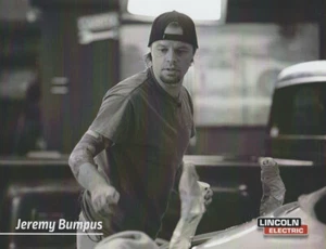 2022 JEREMY BUMPUS "Car Fix" LINCOLN ELECTRIC SEMA Show Promo Card - Picture 1 of 1