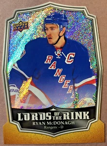 2014-15 Upper Deck Overtime Lords of The Rink #LR-12 Ryan McDonagh NY Ranagers - Picture 1 of 1