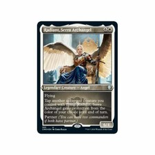Radiant, Serra Archangel [Etched Foil] - MTG - Commander Legends