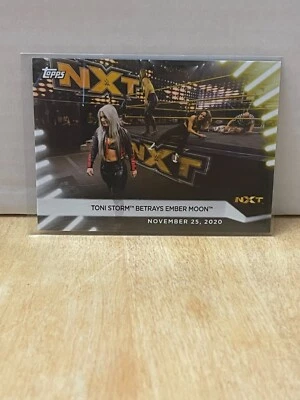 2021 Topps WWE Women's Division #100 TONI STORM / EMBER MOON - Image 1 of 2