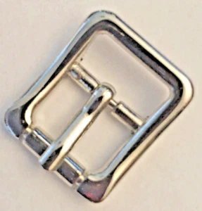 2 pieces of All Purpose Strap Buckle 5/8" Nickel Plated by Cactus Mountain - Picture 1 of 7