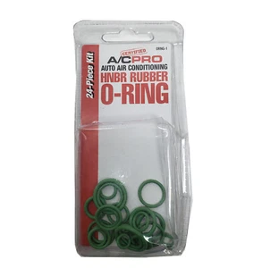 Certified A/C Pro Air Conditioning HNBR O-Ring Assortment Pack (24pcs) ORNG-1 - Picture 1 of 2