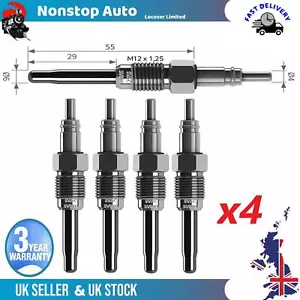 4X Glow Plugs For LANCIA Kappa Lybra 1.9 2.4 JTD 71713981 - Picture 1 of 8