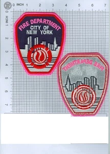 New York Fire Department PINK patch shipped from Australia - Picture 1 of 1