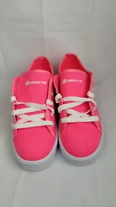 Niños/Jóvenes Heely's Rosa/Blanco Con Cordones Nuevo Con Etiquetas Jóvenes Tallas 5, 6 1058-P/W - Imagen 1 de 4
