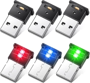 Mini USB LED Light, Car LED Interior Lighting 5V Smart USB Atmosphere Light, Lap - Picture 1 of 7