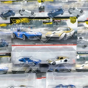 Hot Wheels Premium 2 Pack CUSTOM CORVETTE STINGRAY COUPE ’69 COPO Set 1 8 16 - Picture 1 of 11