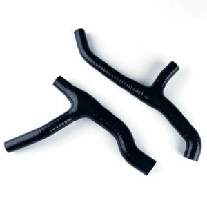 Black Silicone Coolant Radiator Hose For SUZUKI DRZ400E DR-Z400E 2000 2001 2002 - Bild 1 von 20