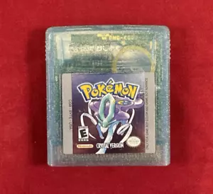 Pokemon Crystal Version Authentic Gameboy 2001 Tested & Working - Picture 1 of 13