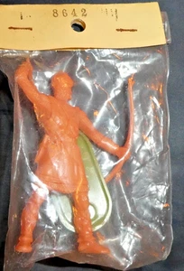 Vintage Elastolin Medievil Archer Made In Germany Unpainted #8642 NEW 2 3/4" - Picture 1 of 2