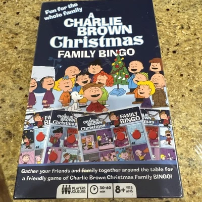 Peanuts A Charlie Brown Christmas Family Bingo Game Brand New & Sealed DVD2 - Image 1 of 4