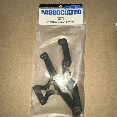 Team Associated 9820 SC10 Front & Rear Body Mounts Asc9820 - Image 1 of 2