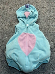 Carter's Baby Turquoise Peacock Peachick Bubble Costume Sz 3-6 Months Halloween - Picture 1 of 5