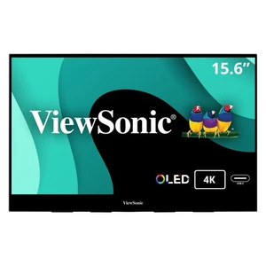 ViewSonic VX1655-4K-OLED 15.6 Inch 4K UHD Portable OLED Monitor with 2 Way - Picture 1 of 7