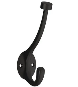 Gancho para abrigo plano negro 3-Liberty Pilltop 5,63" - Imagen 1 de 3