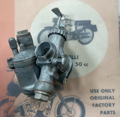 Карбюратор Benelli Fireball 50, Dynamo Wards 450SS NOS Dellorto UA16S G 7920 - Изображение 1 из 4