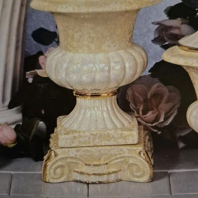 Base de lámpara molde deslizante de cerámica Scioto S-2760 para urna decoración cuadrada ornamentada 12,5" Foto 1 de 4