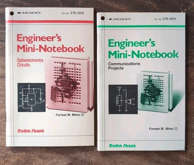 Archer Engineers Mini Notebook 1986/87 Optoelectronics Circuits Communications  - Image 1 of 4