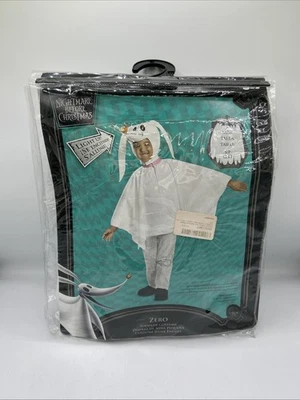 Nuevo Talla 2T Pesadilla Antes de Navidad Cero Clásico Niño Disfraz Halloween Foto 1 de 2