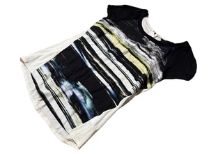 Sachin + Babi Womens Multicolor Top Stripe Print Silk Blend Shirt Sz 2 XS Blouse - Picture 1 of 7