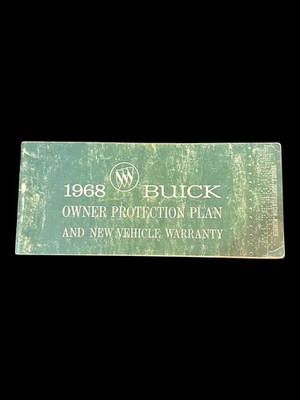 1968 Buick Protect-O-Plate livreto placa de autorização impressão Wellington Kansas - Imagem 1 de 4